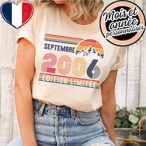 T-Shirt Rétro 20e Anniversaire – Sweat vintage 2006 – Hoodie 20 Ans Pour Femme / Homme – T-Shirt Pour Épouse Ou Époux