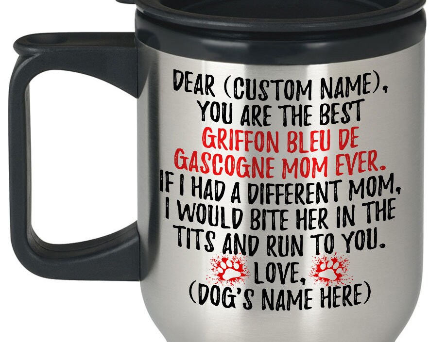 Personalized Griffon Bleu De Gascogne Mom Gifts Griffon Bleu Etsy