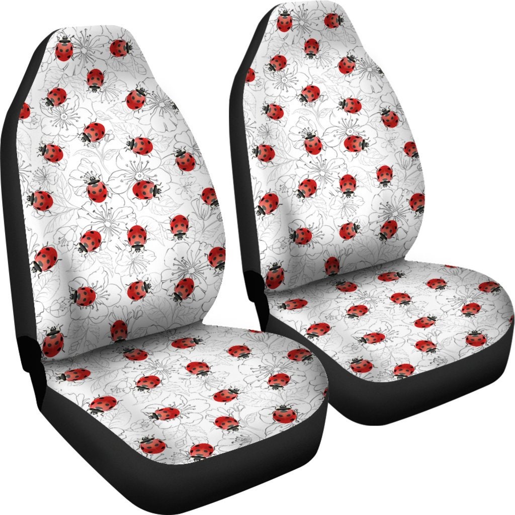 Ladybug Car Seat Covers Ladybird Lover Front Car Cover Gift Etsy