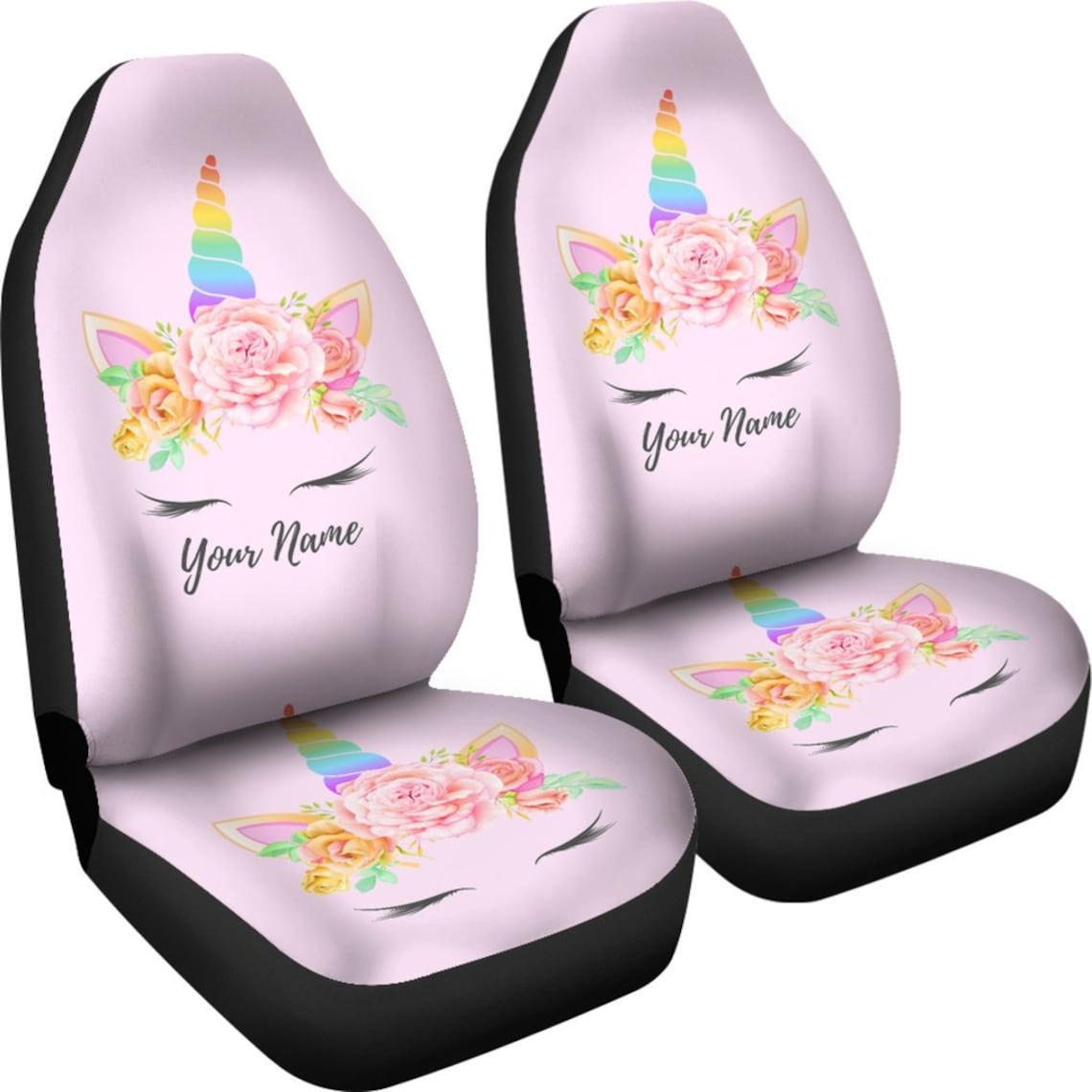Best Unicorn Car Seat Covers Unicorn Lover Front Car Cover Etsy