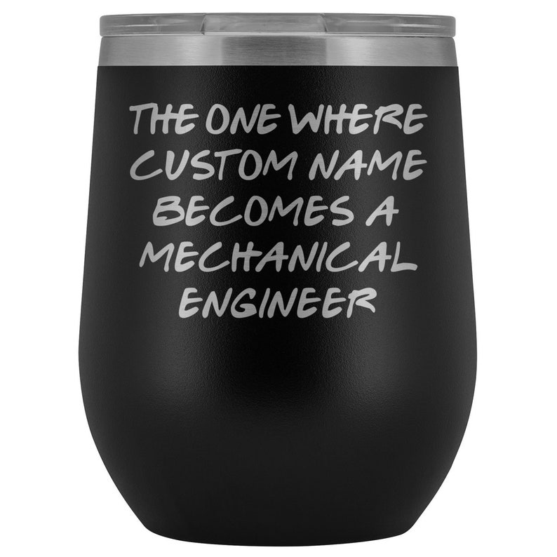 Best Mechanical Engineer Career Job Appreciation Gift Men Women Engineer Promotion Present Personalized Mechanical Engineer Wine Tumbler Home Living Tumblers Water Glasses Vadel Com