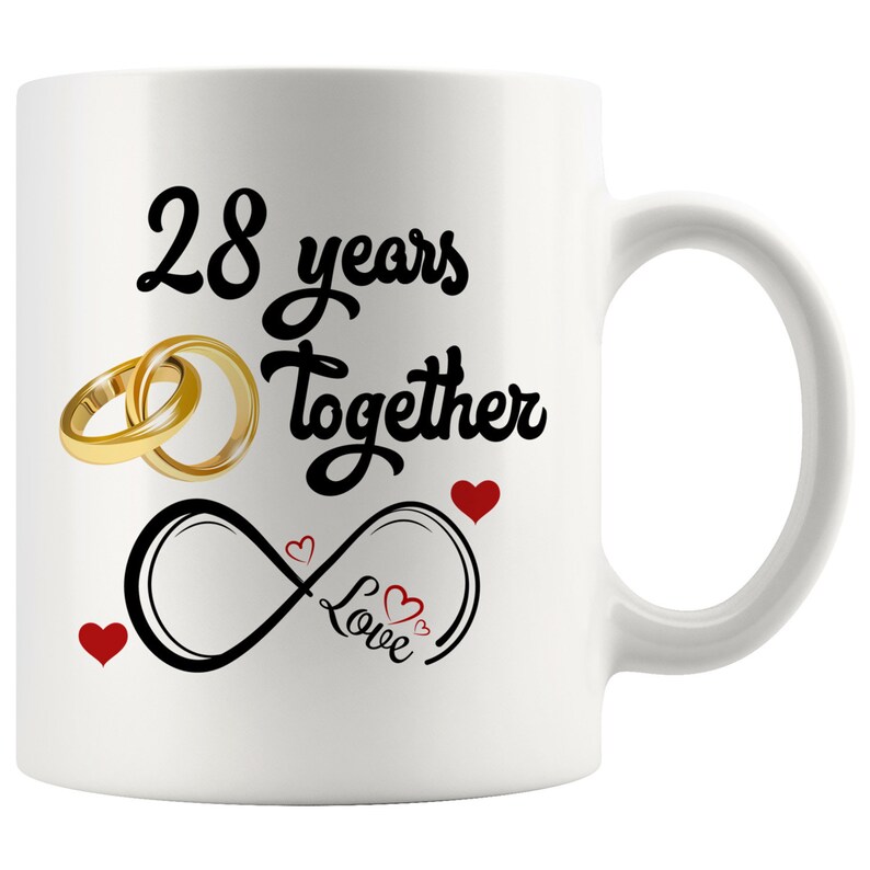 28th Wedding Anniversary Gift For Him And Her 28th Etsy