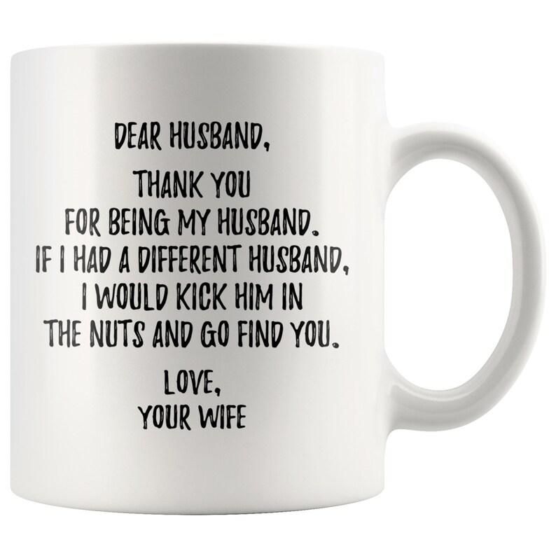 Funny Husband Mug, Gift For Husband, Mr Hubby Mug, Valentines Day Mug, Husband Birthday Gift, To My Husband, Husband Anniversary Mug image 3
