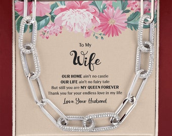 To My Wife Necklace - Etsy