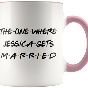 7 Colors Personalized Women Wedding Gift, Marriage Gift, Just Married Cup, Bridal Shower, Newlywed Mug, Bridal Party Gift, Gift For Bride