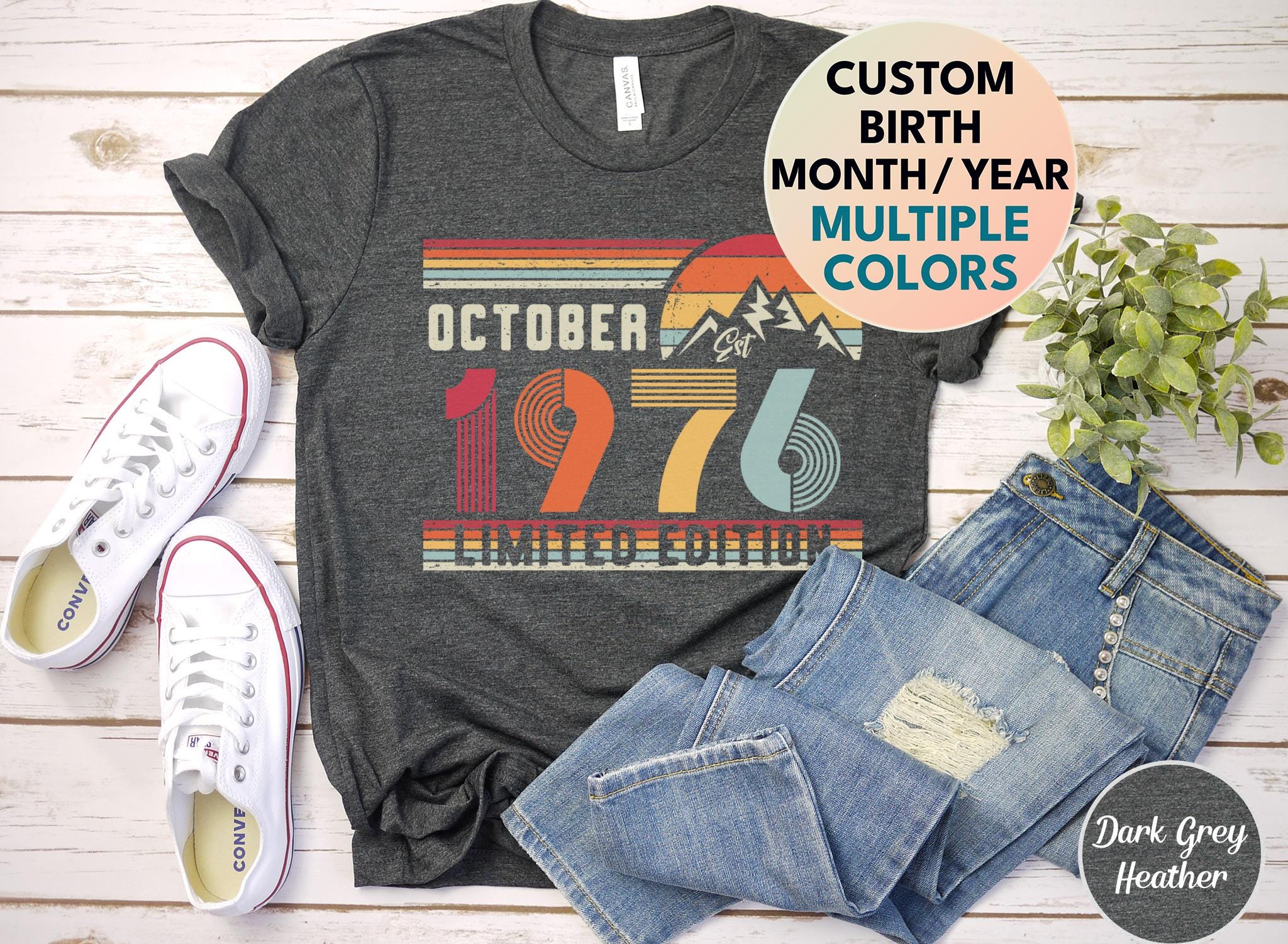 Vintage 1976 Tshirt - Etsy Canada