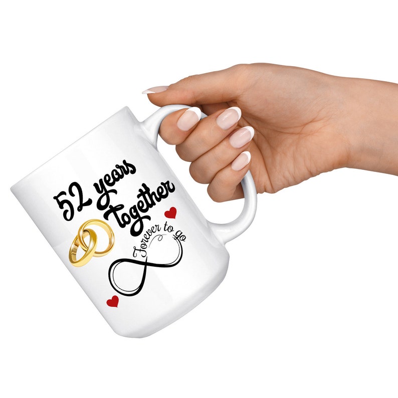 52nd Wedding Anniversary Gift For Him And Her Married For