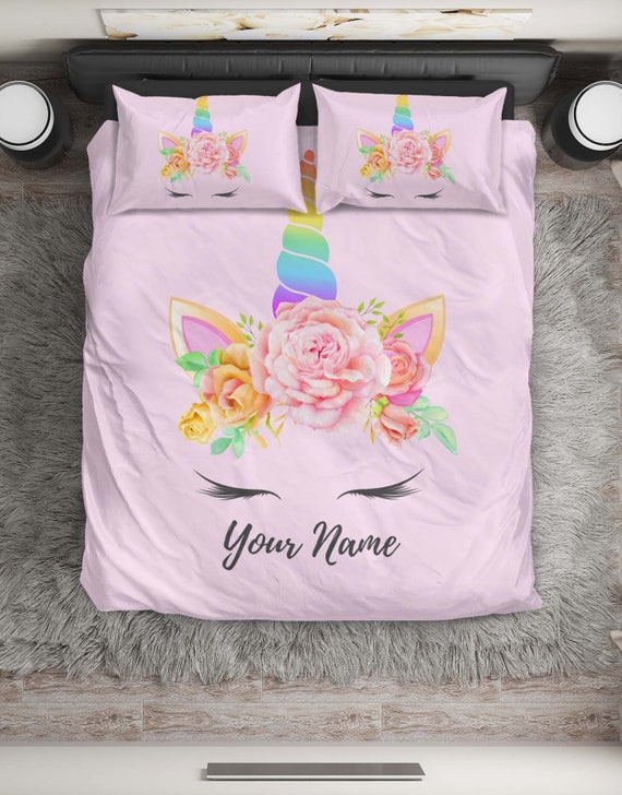Adult top unicorn bedding
