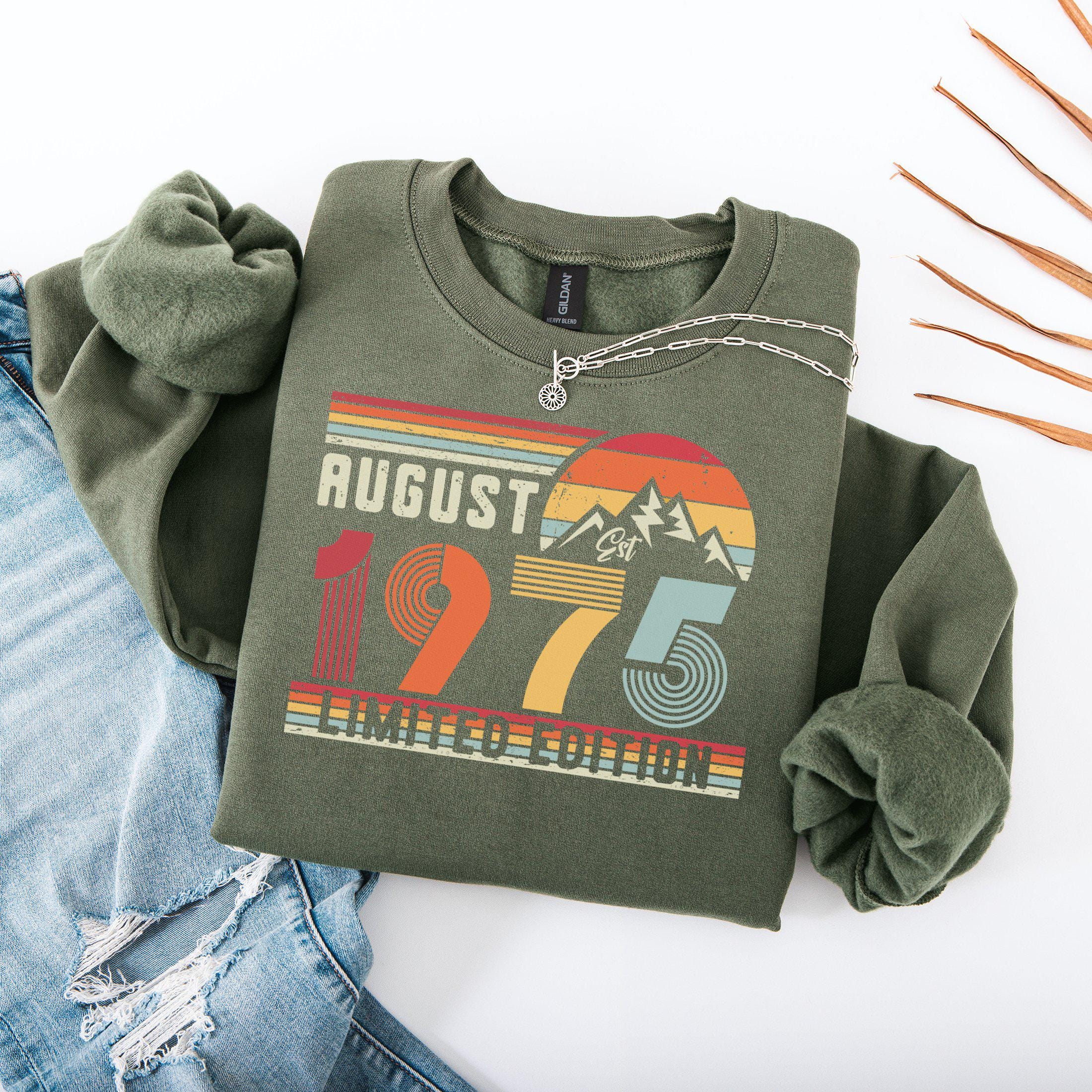 1976 Birthday Sweatshirt – 50th Retro Jumper Gift Idea – Vintage  display picture 1