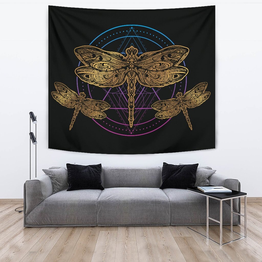 Dragonfly tapestry sale