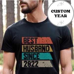 Best Husband Since 2017. 1st Wedding Anniversary T-Shirt Best Husband Since 2017. 1st Wedding Anniversary T-Shirt