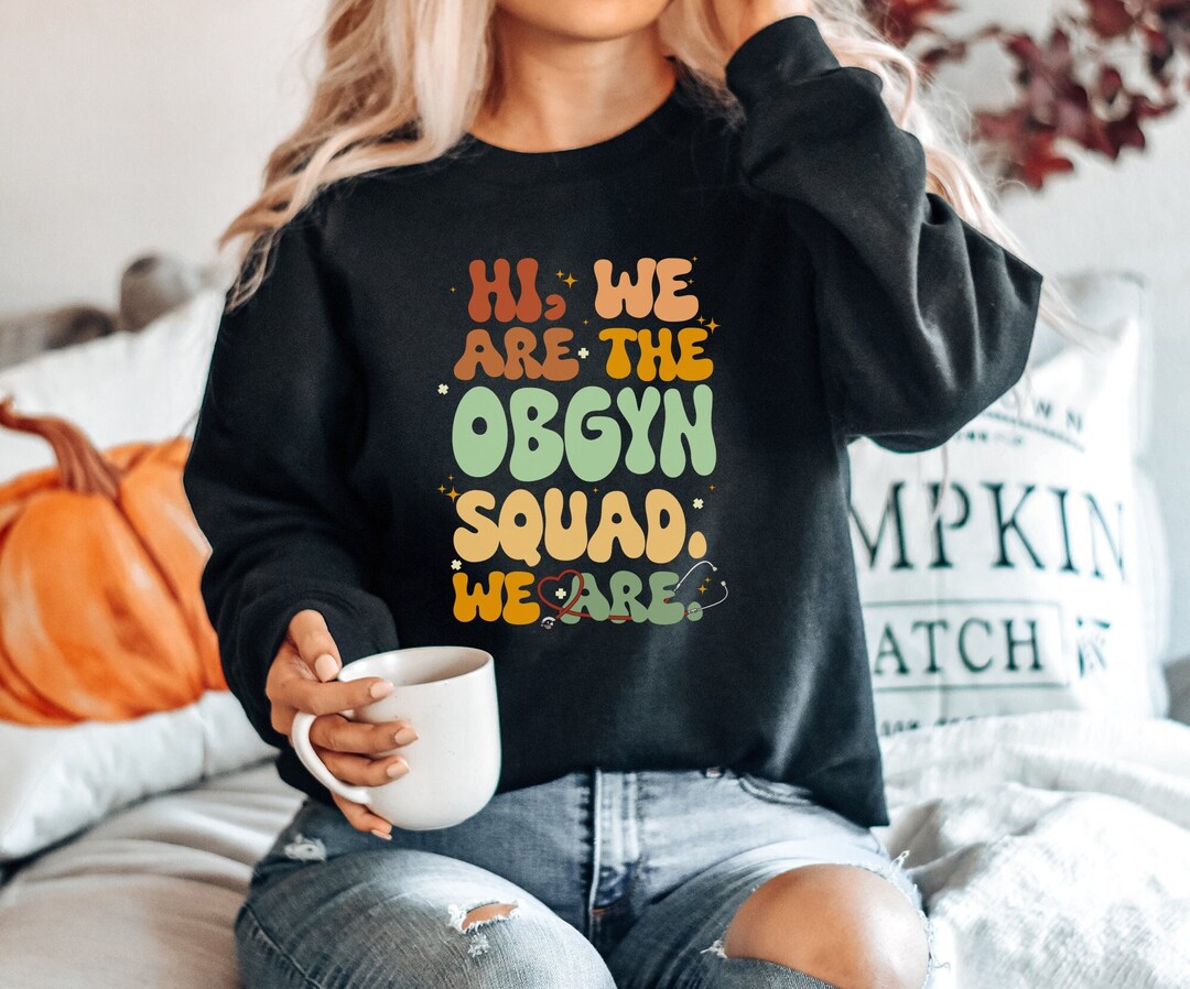 Obgyn Squad Christmas Santa Party Unisex Tee, Obstetrics & Gynecology ...