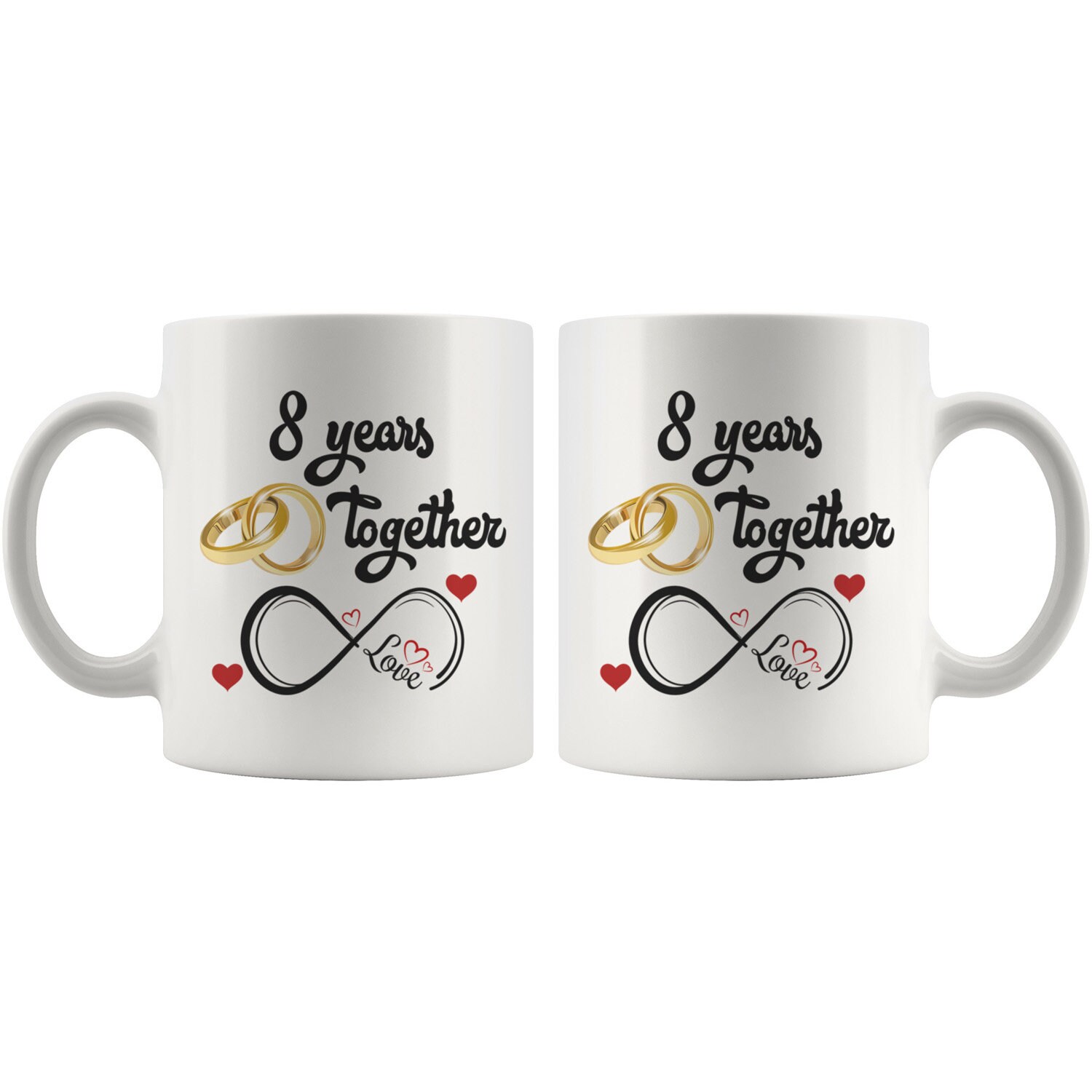 23Rd Wedding Anniversary Gift For Him And Her, 23Rd Anniversary Mug Fo –  Freedom Look | Criomar.com.br