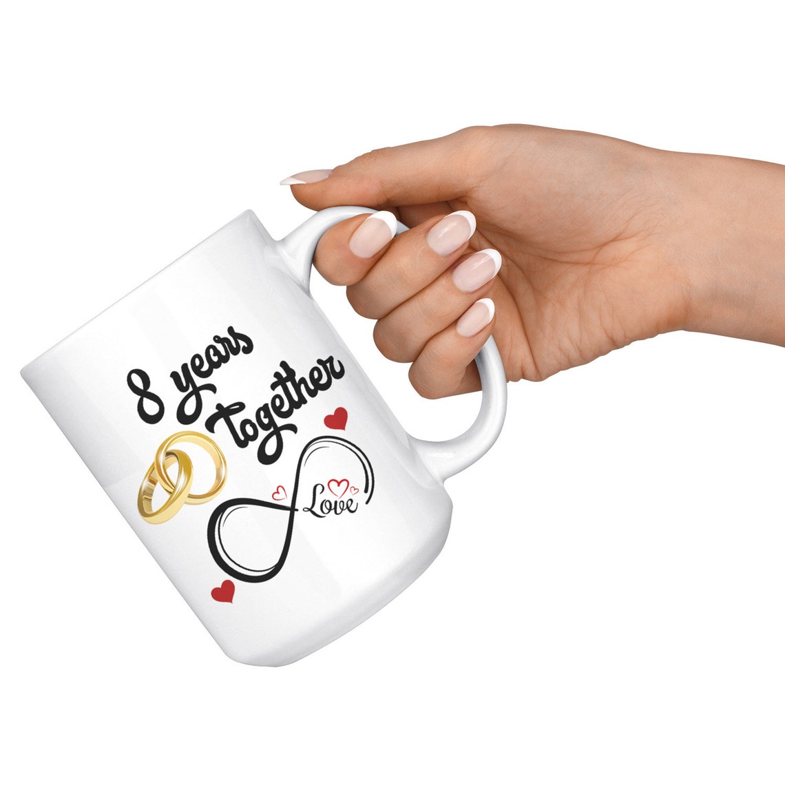 8th Wedding Anniversary Gift for Him and Her 8th Anniversary Etsy UK