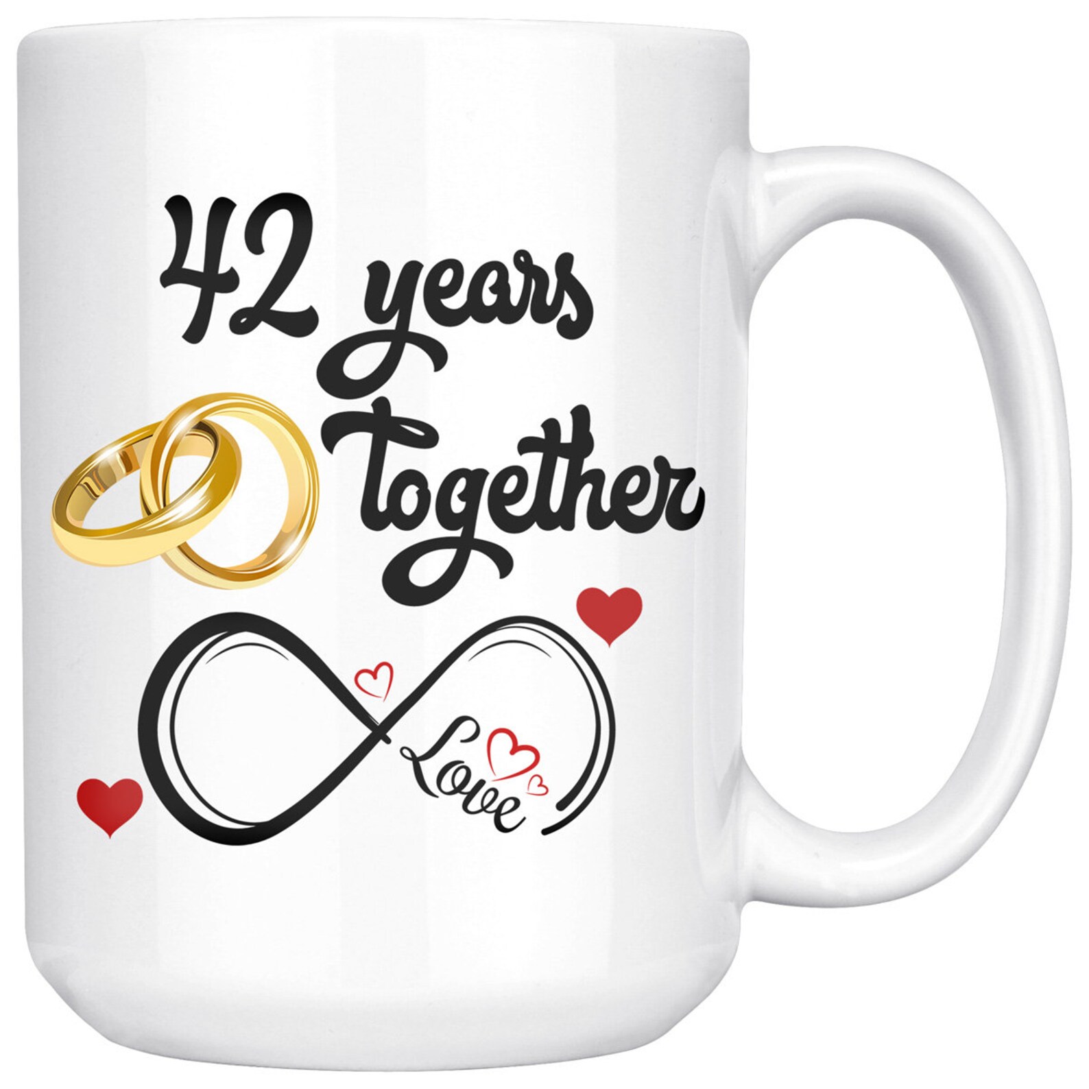 42nd Wedding Anniversary Gift for Him and Her 42nd - Etsy