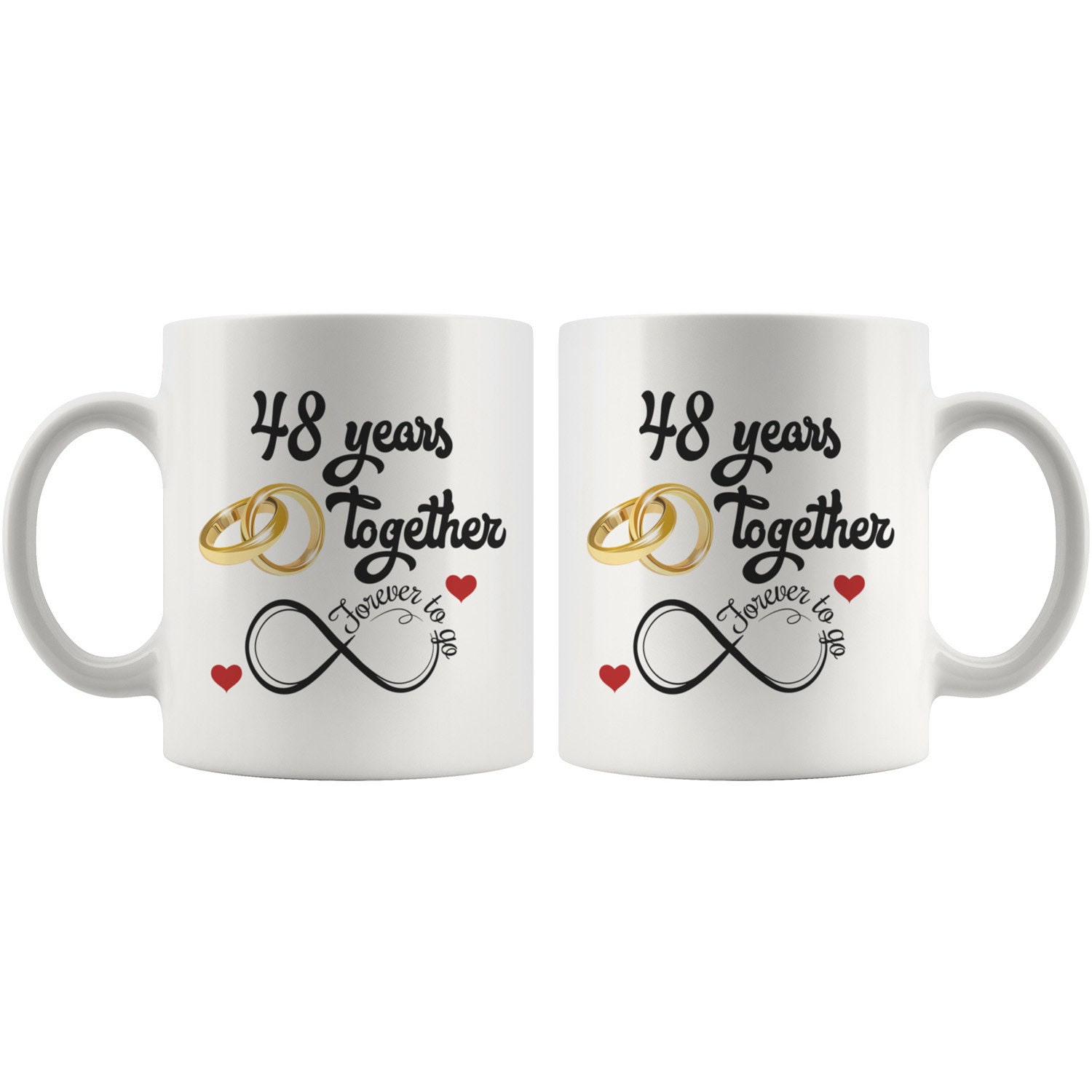 48th Wedding Anniversary Gift for Him and Her, Married for 48 Years 48th Wedding Anniversary Gift for Him and Her, Married for 48 Years