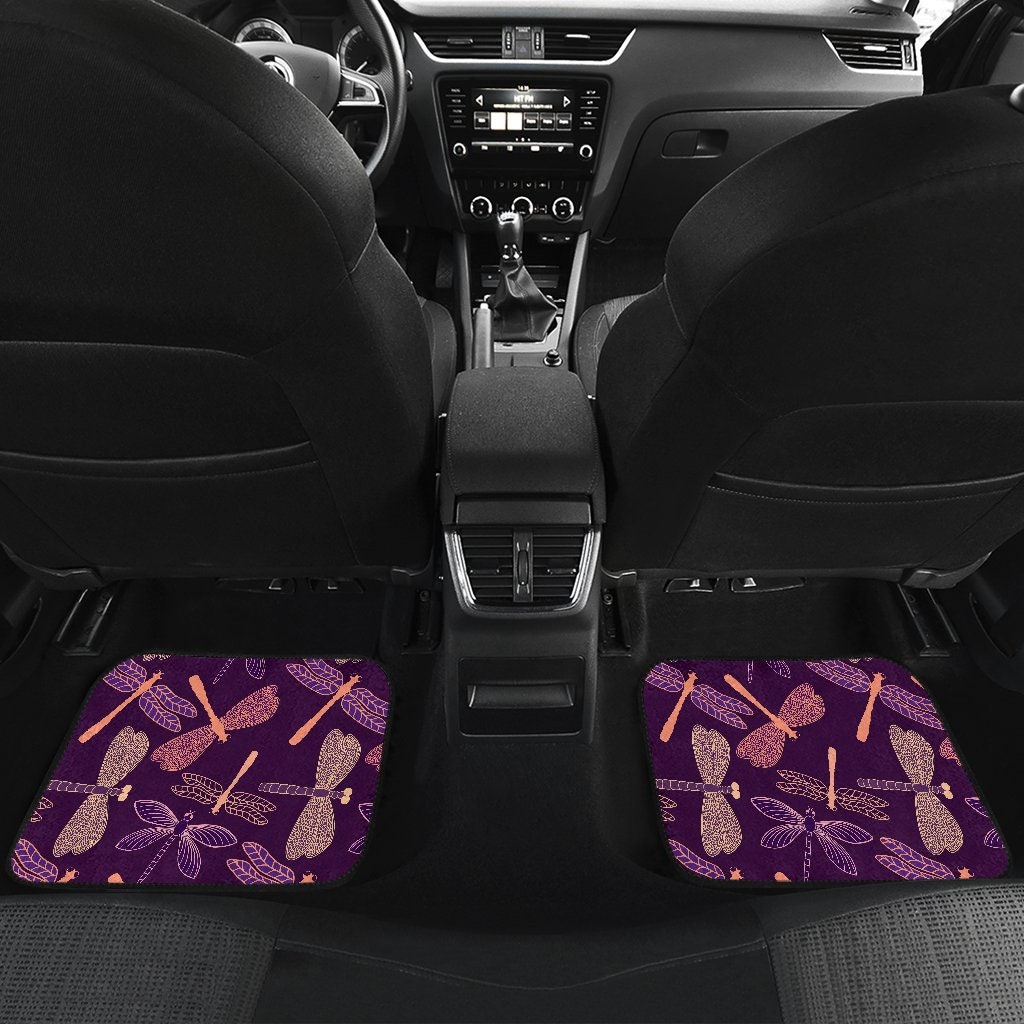 Dragonfly Front and Back Car Mats Dragonflies Car Floor Mats Etsy