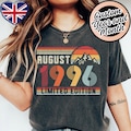 1996 Birthday Shirt – 30th Birthday Retro Sweatshirt Gift – Vintage Hoodie for Men / Women – Unisex T-Shirt Gift Idea for Friends or Party product logo