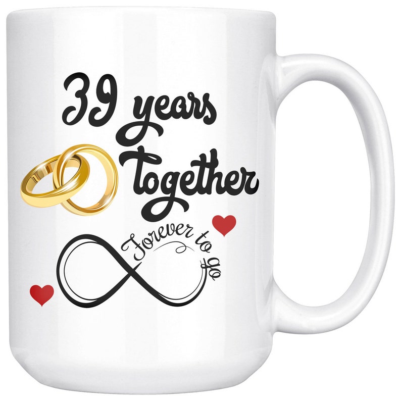 39th Wedding Anniversary Gift For Him And Her Married For ...