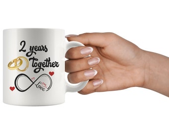 Set Targa E Portachiavi Anniversario Matrimonio - Acrilico, Regalo Romantico Coppia - Foto 7