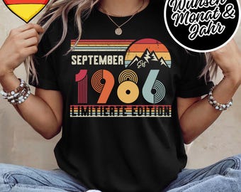 Retro shirt 40 Geburtstag – 1986 Vintage sweatshirt cadeau – 40 Jahre hoodie voor dames / heren – T-shirt voor gebruik of Ehemann