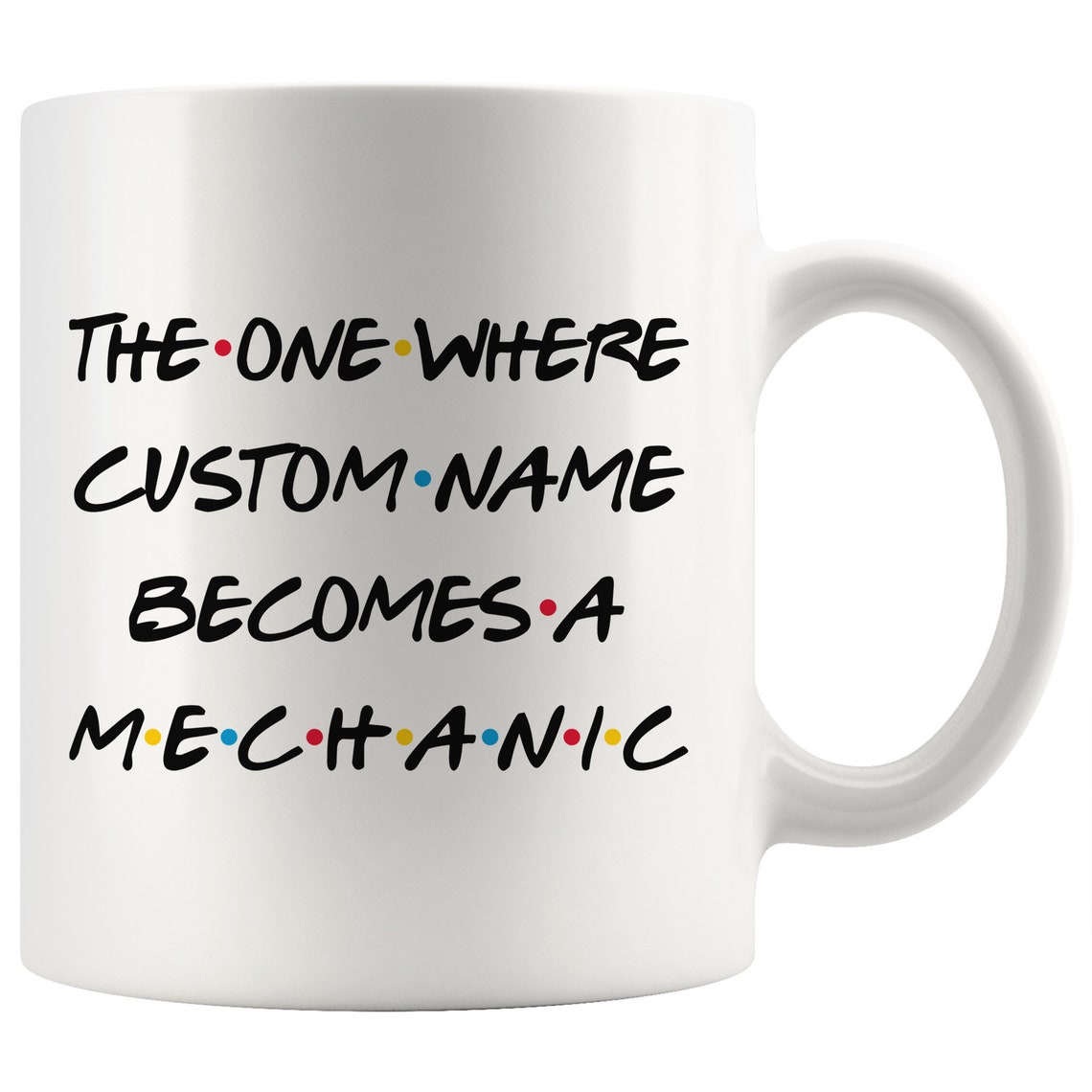 Personalized Mechanic Graduation Mug Mechanic Promotion Etsy