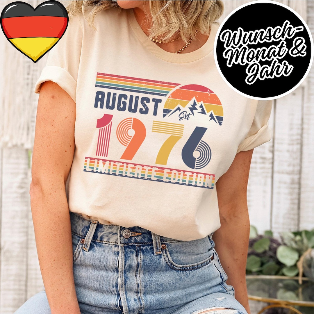50 Geburtstag Retro Shirt – 1976 Vintage Sweatshirt Geschenk – 50 Jahre Hoodie für Damen /