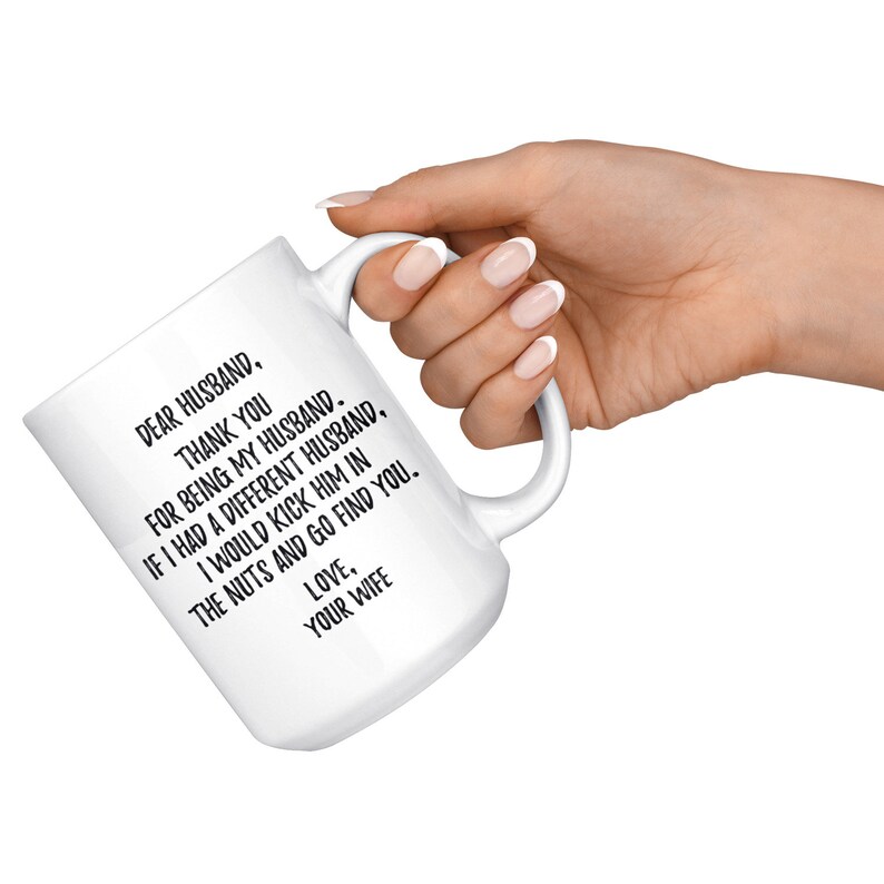 Funny Husband Mug, Gift For Husband, Mr Hubby Mug, Valentines Day Mug, Husband Birthday Gift, To My Husband, Husband Anniversary Mug image 7