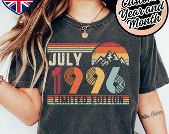 1996 Birthday Shirt – 30th Birthday Retro Sweatshirt Gift – Vintage Hoodie for Men / Women – Unisex T-Shirt Gift Idea for Friends or Party
