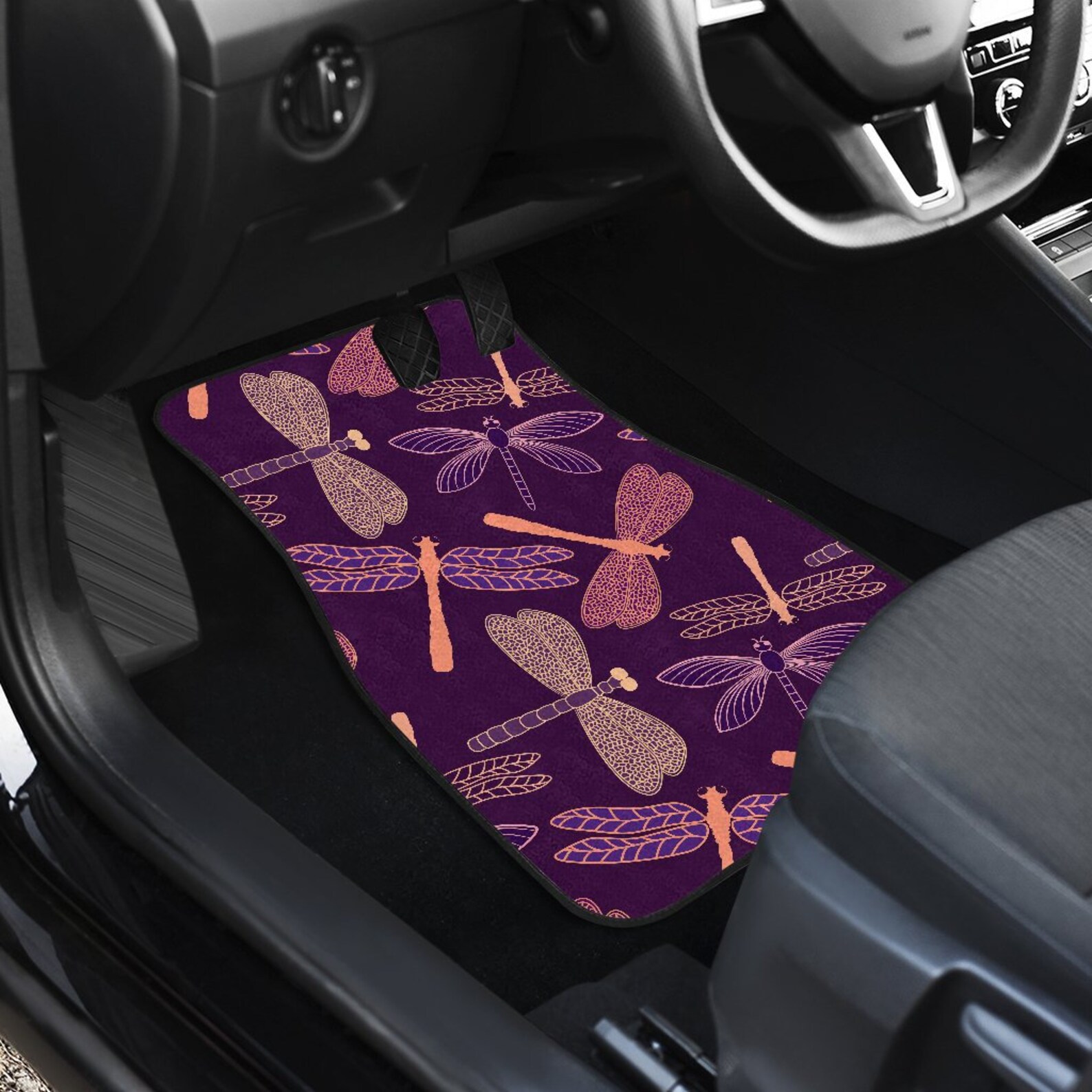 Dragonfly Front and Back Car Mats Dragonflies Car Floor Mats Etsy