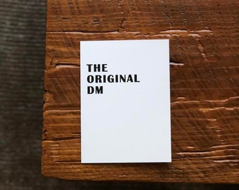 Dm Geburtstagskarte Etsy