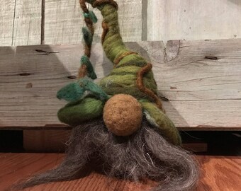 Felted Forest Gnome