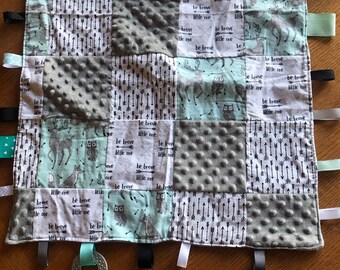 large taggie blanket