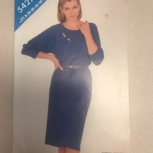 Butterick 5427 dress pattern