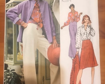 Vogue 1062 jacket, skirt, pants and shirt pattern