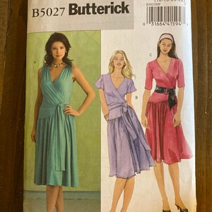 Butterick 5027 Dress pattern sizes 16-22