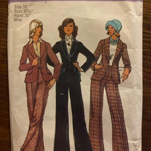 Simplicity 5955 jacket and pants size 10