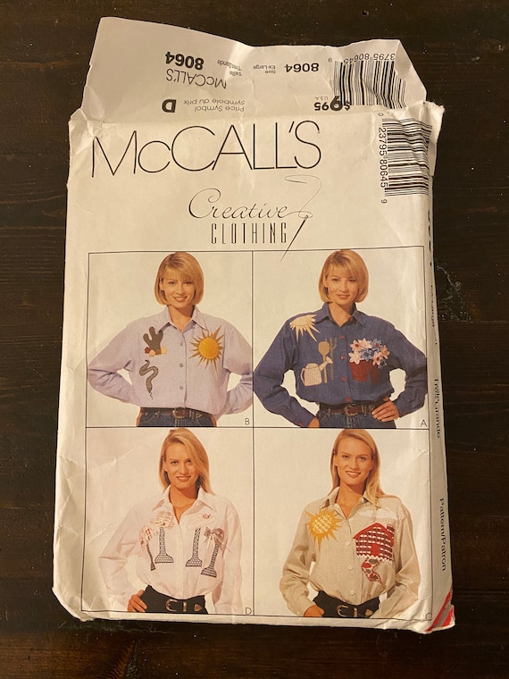 Mccall's Creative Clothing 8064 - Etsy