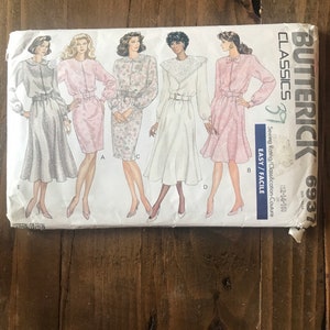 Butterick 6937 dress pattern