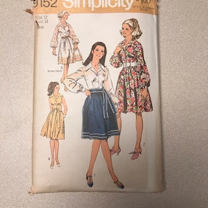 Simplicity 9152 dress pattern