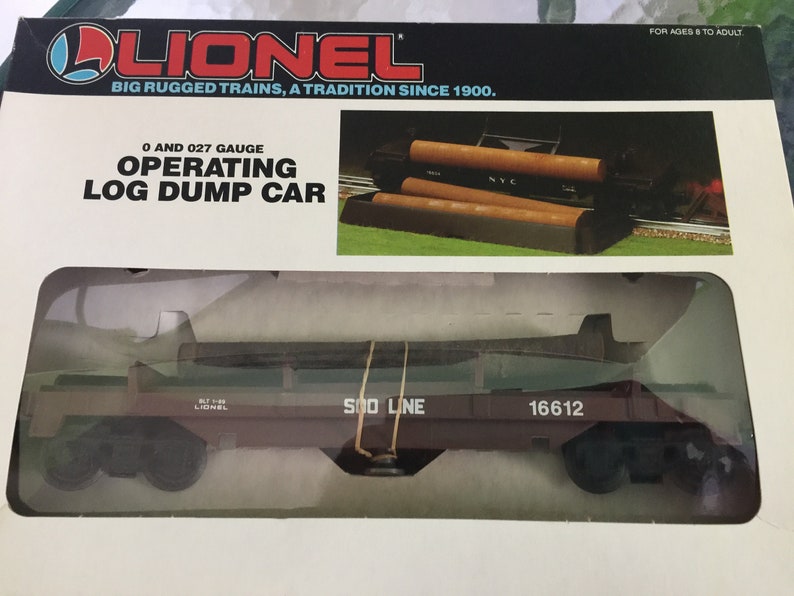 lionel log dump car