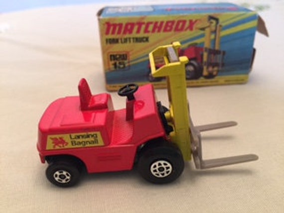 Matchbox Fork Lift Truck No 15 Etsy