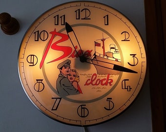Vintage Bino G.Ballardini Orologi Wall Clock