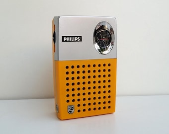 RADIO VINTAGE OF 1976! Philips 750 90RL +Test OK! FM/Transistor/Portable no sony EUR 34,96 - ES