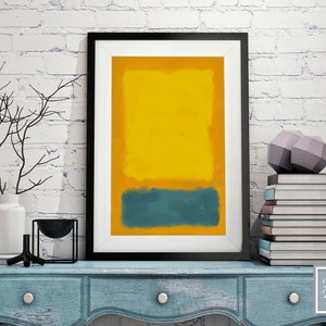 Rothko Style Minimalist Artwork Inexpensive Wall Art - Etsy