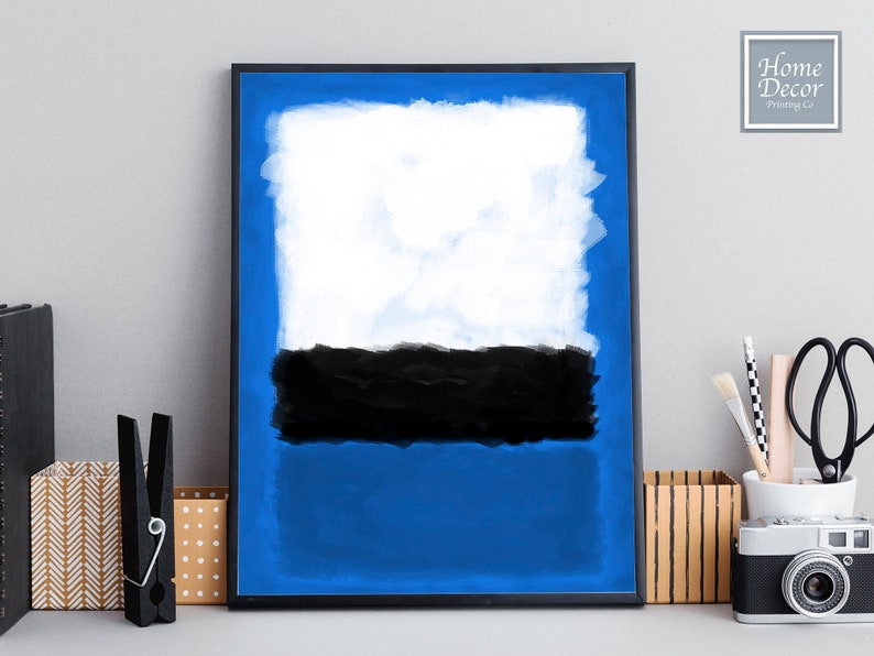 Mark Rothko Style Extra Large Wall Art Prints Expressionist Minimalist