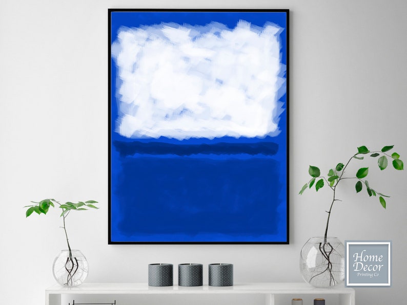 Mark Rothko Style Extra Large Wall Art Prints Expressionist Etsy