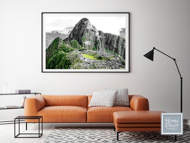 Machu Picchu South American Wall Art Prints Abstract Etsy