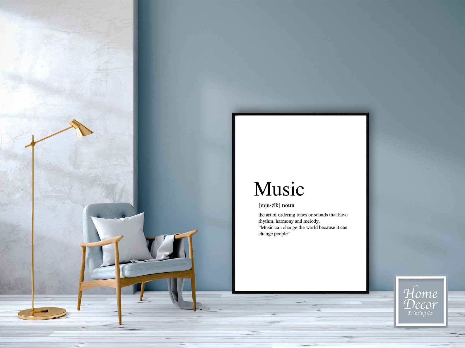 Musik Definition Drucke Musik Raum Dekor Wand Kunstdrucke | Etsy