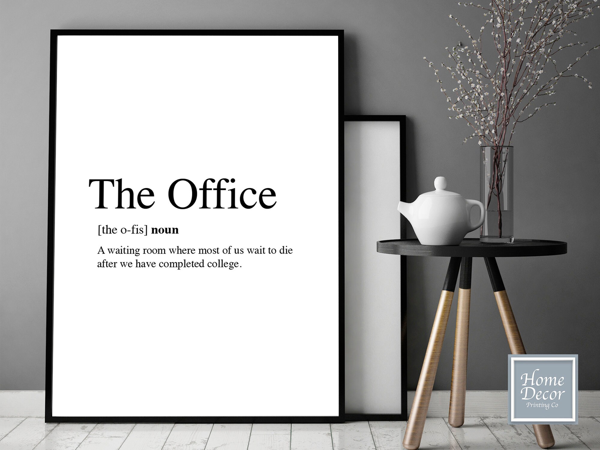 Wall Décor Office Wall Quotes Boss Definition Boss Gift Definition